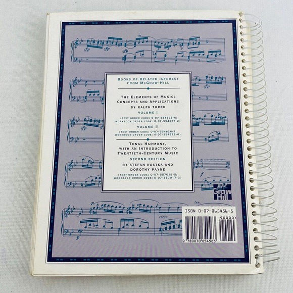Analytical Anthology of Music Ralph Turek 1992 Second Edition Spiral Bound - Picture 2 of 8